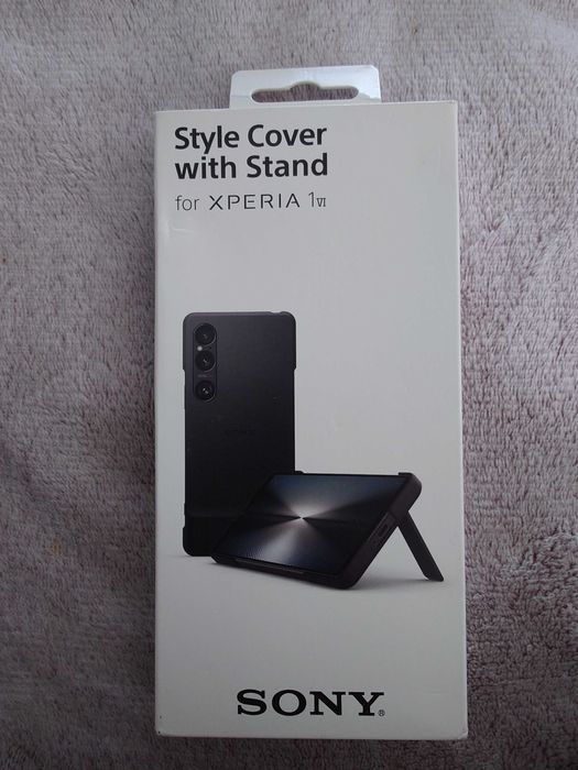 SONY  1 VI Husă originală sigilata cu suport pentru SONY Xperia 1VI -XQZ-CBEC