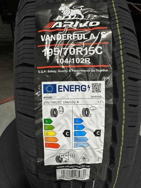 Нови Всесезонни Бусови Гуми Arivo Vanderful A/S 195/70R15C
