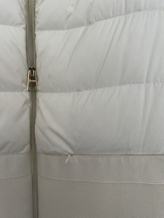 HERNO оригинално яке/палто пух и вълнен кашмир