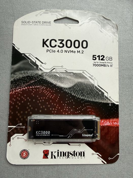 SSD накопитель 512 GB Kingston Оригинальный