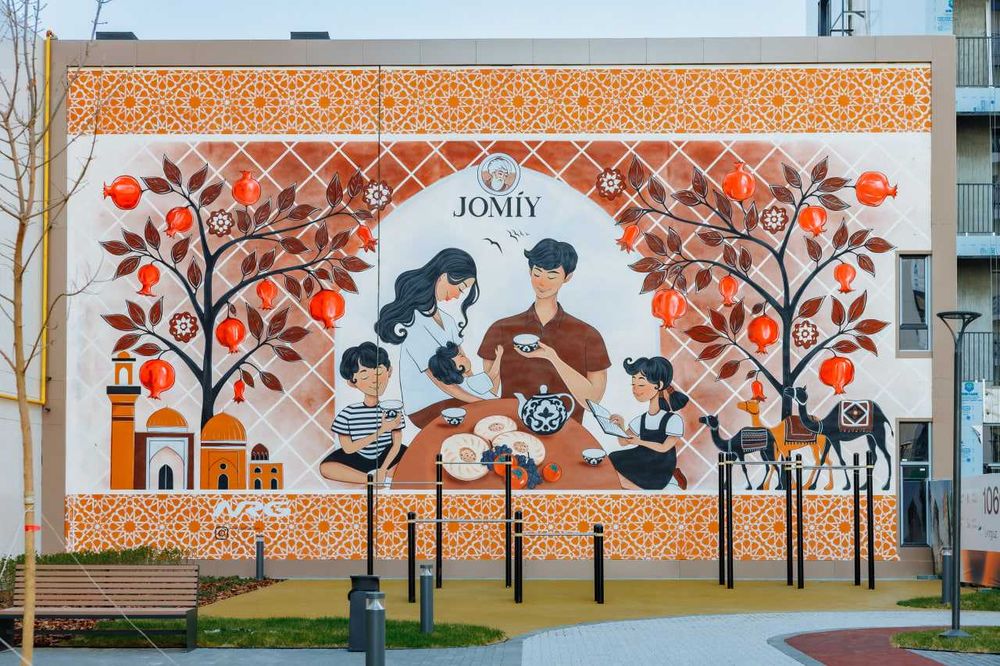 ЖК NRG JOMIY 3-К комнатная 70.47 м² на Улице Уста Ширин