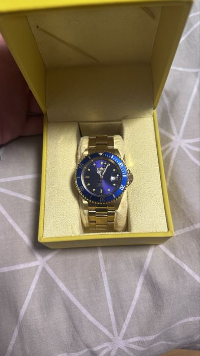 Invicta Pro Diver Automatic 89300B – златист, пълен комплект