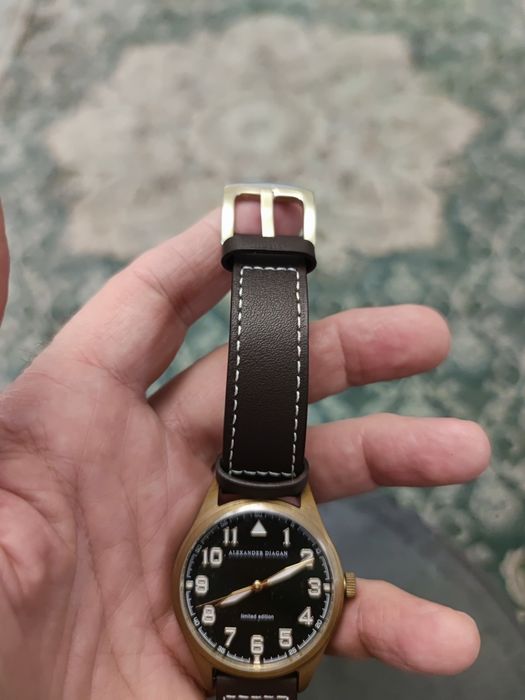 Наручные часы Alexander Diagan. Пилот. Новые.