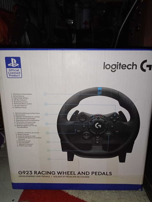 Logitech g923 с педали и лост