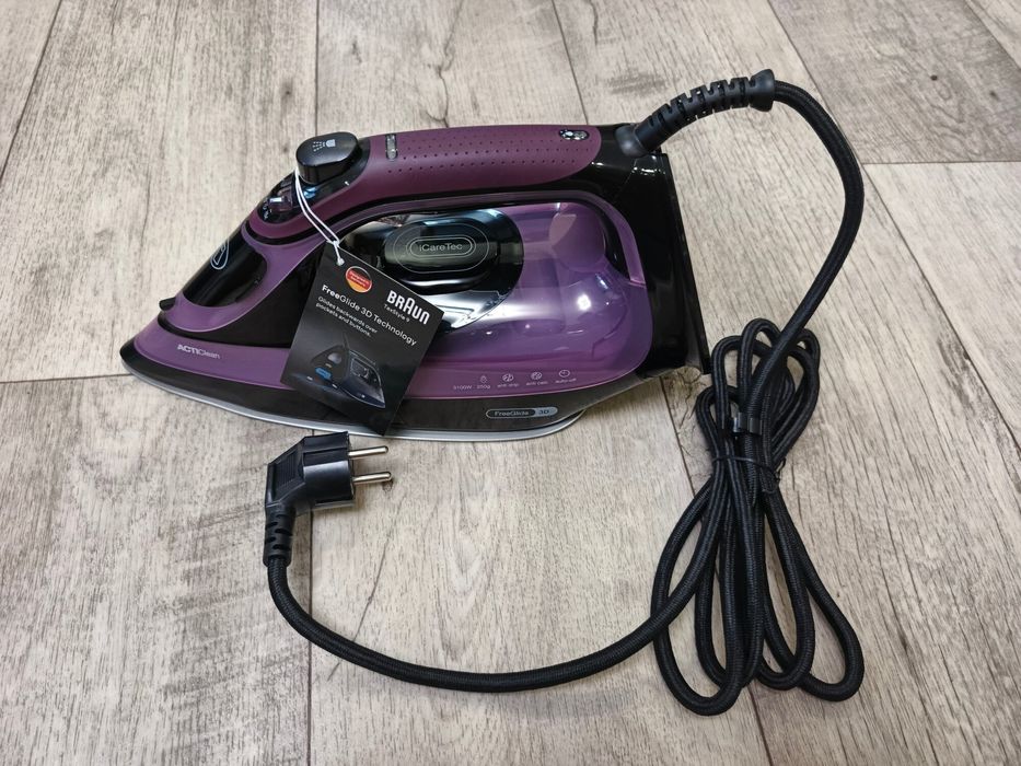 Braun TexStyle 9 SI9661VI — профессиональный паровой утюг