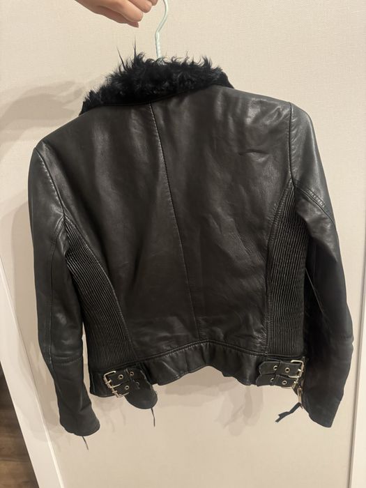 Женская кожанка, размер XS