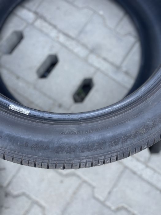 2x 275 45 20 Pirelli Pzero rosso