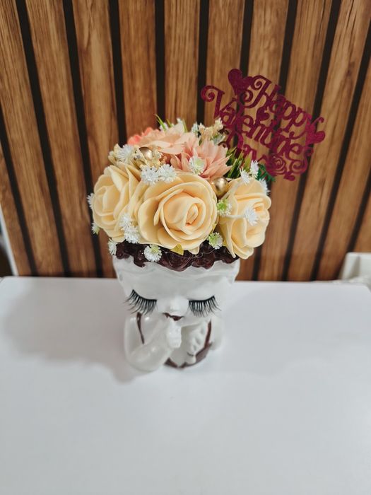 Aranjamente handmade din ipsos