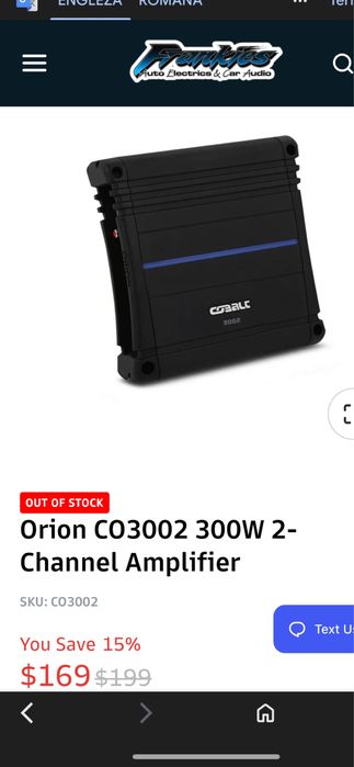 Subwoofer+amplificator auto