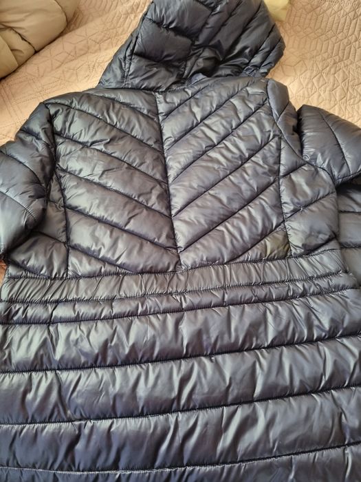 Дамско яке orsay, тъмносиньо на цвят, размер 42