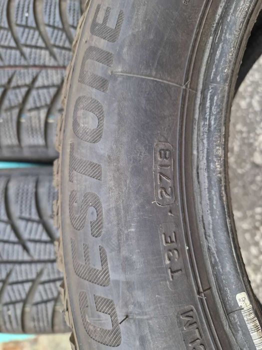 4 Bridgestone R17 215/55 Зимни гуми  DOT2718