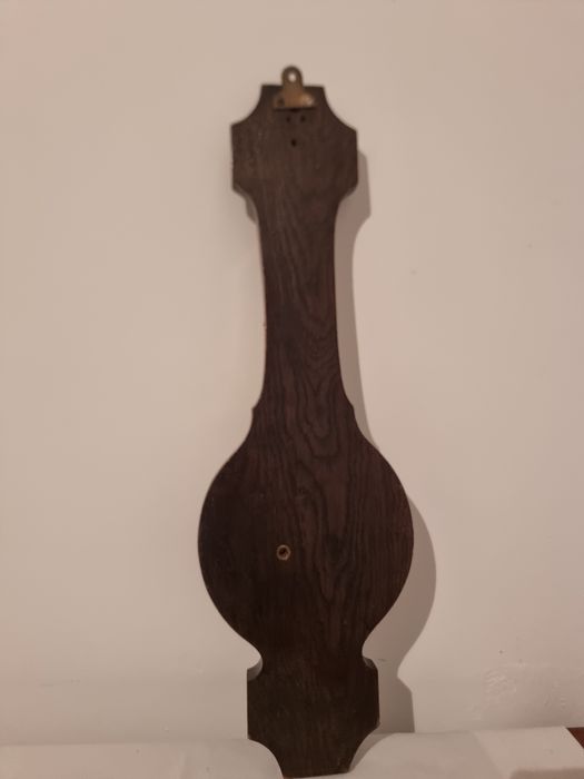 Barometru mural vintage Made in England cu termometru