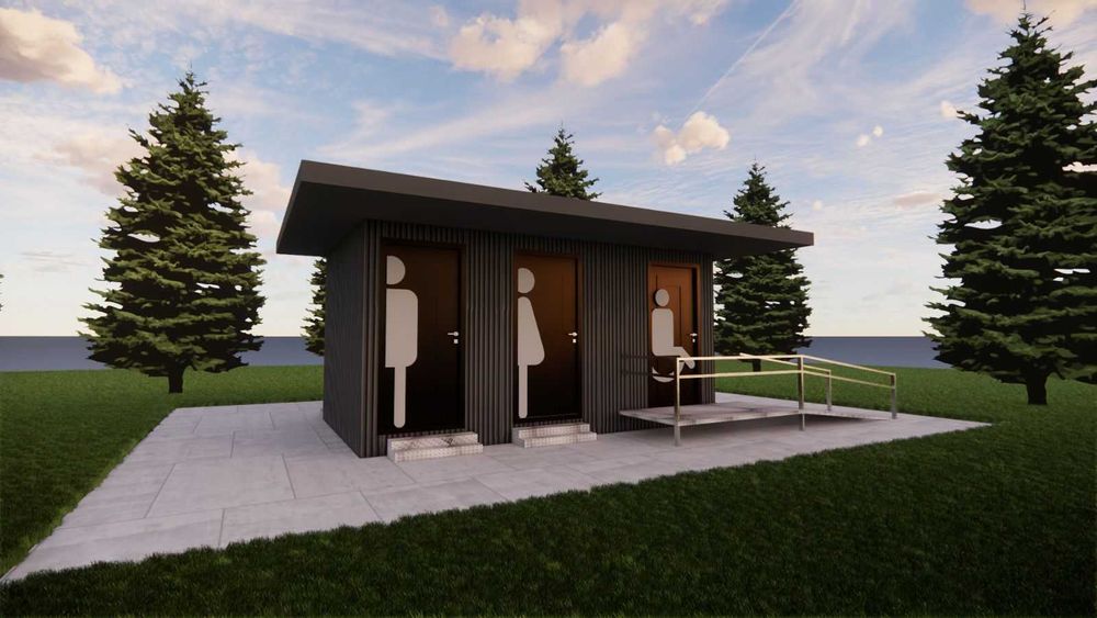 Модульный туалет (санитарный) Астана