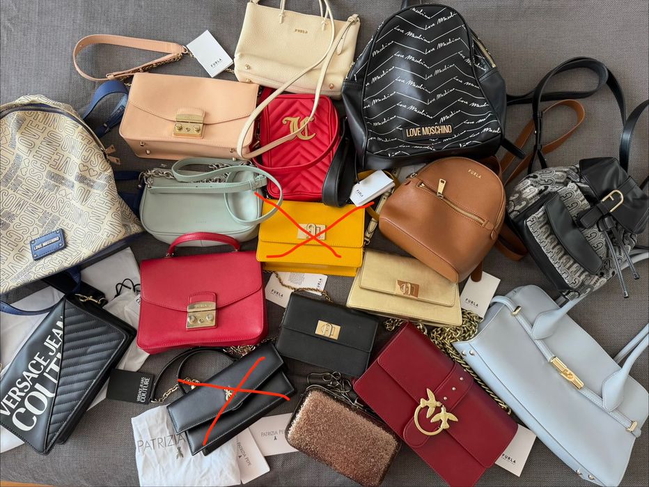 Дамски Чанти Furla, Moschino, Pinko, Patrizia Pepe