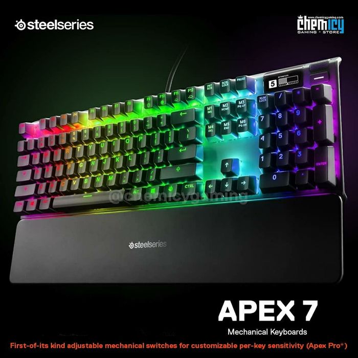 Steelseries APEX 7 СКИДКА (Свитчи Red) Механическая Клавиатура 1шт