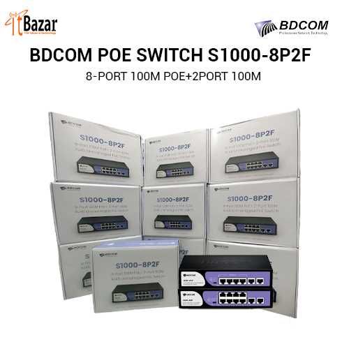 BD-COM BD S1000-8P2F  Коммутатор 1.4