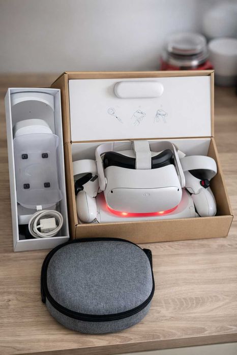 その他  Quest 2VR256GB Ochelari VR META Oculus Quest 2, 256 GB, Alb - eMAG.ro