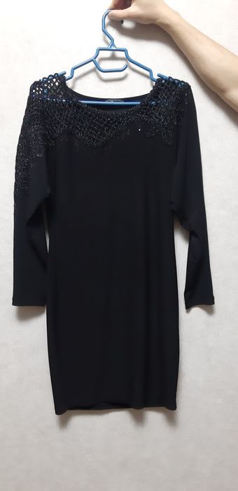 Черное платье. Нарядное.