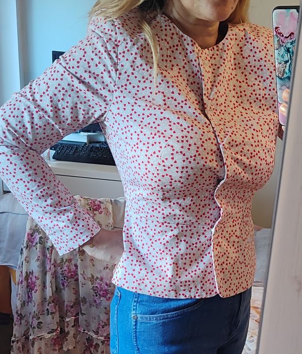 Ново сако на сърчица