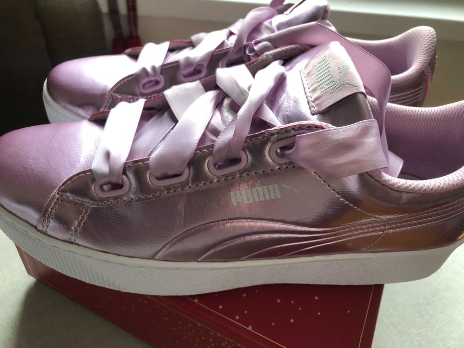Puma Snickers Vikky Platform Ribbon