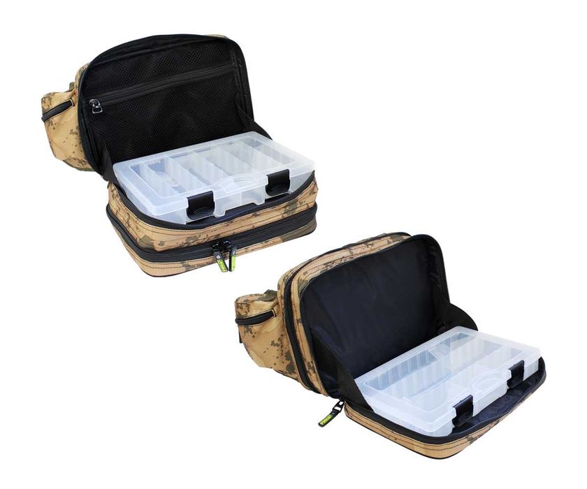 Чанта за спининг с 2 кутии FilStar KK 321 - Sling Bag-два модела