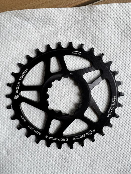 Foaie/Chainring Wolftooth PowerTrac oval 30T, Sram