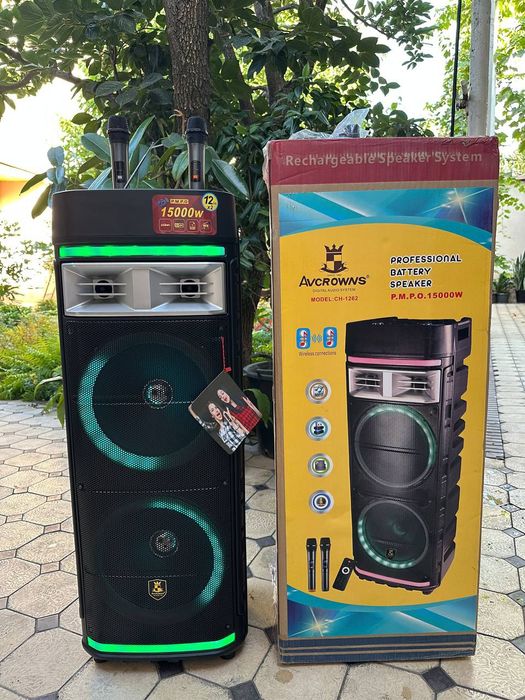 Калонка Avcrowns Karaoke Микрафон Aux Bluetooth