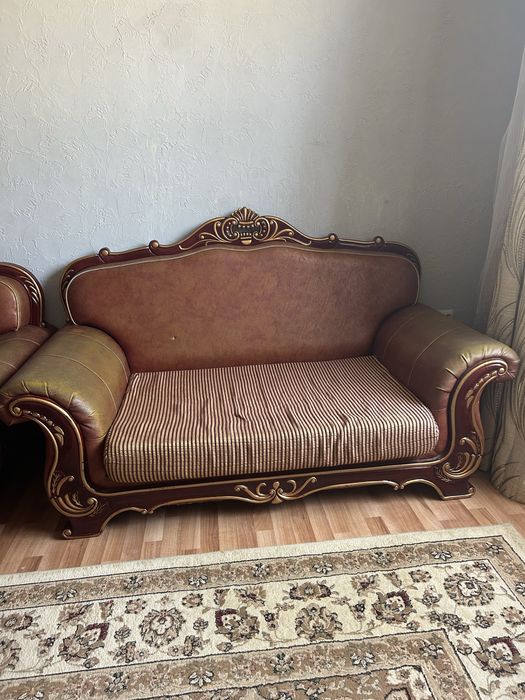 Комплект диван 3 размера для реставрации