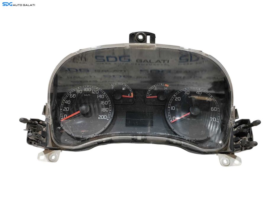 Ceas Ceasuri Cluster Instrumente Bord Fiat Doblo 1.3 1.9 JTD 2002 - 2008 Cod 51758776 [L6277]