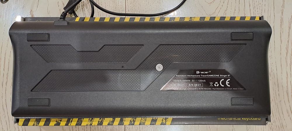 Клавиатура механична Game Zone Tracer Stinger 87