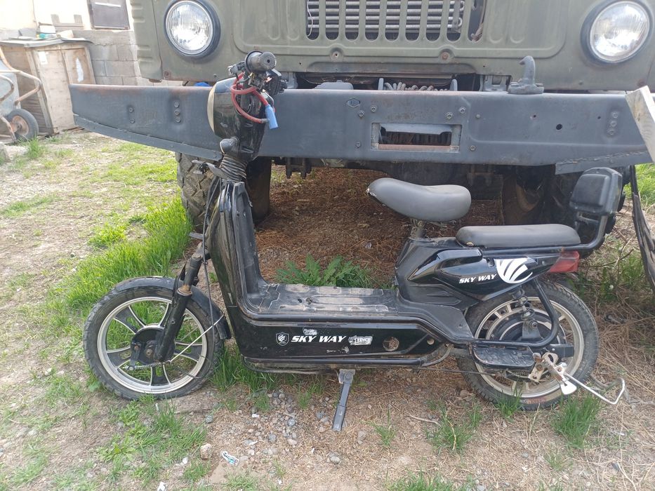 Sky way электро скутер 19.900