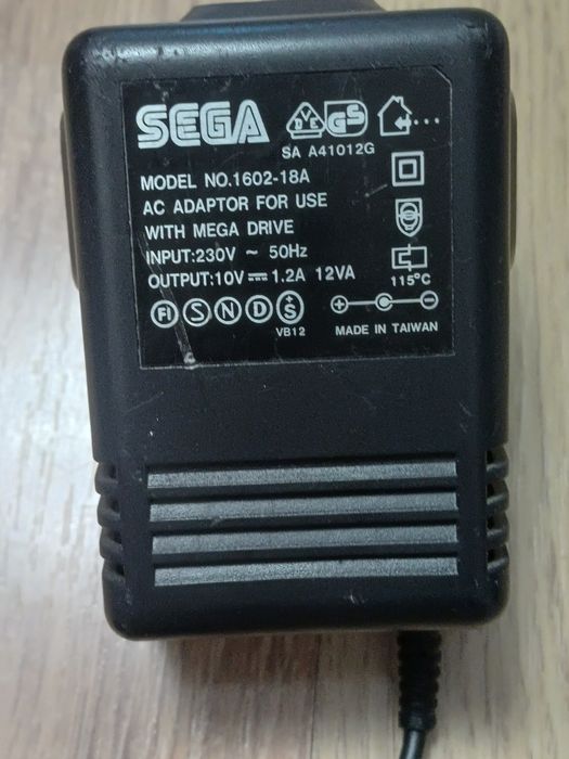 Alimentator Sega 10v  1,2A perfect functional