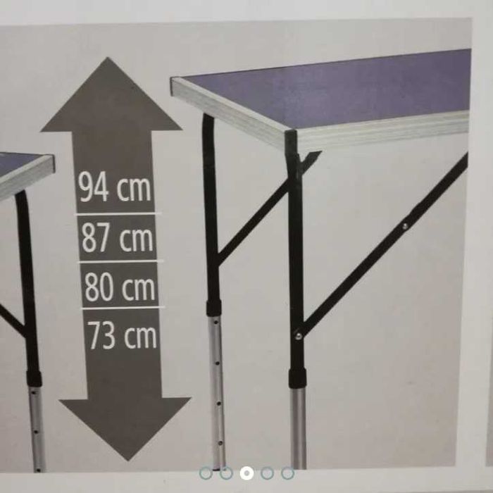 Masă pliantă pliabilă aluminiu camping rulota cort camper PRET FIX