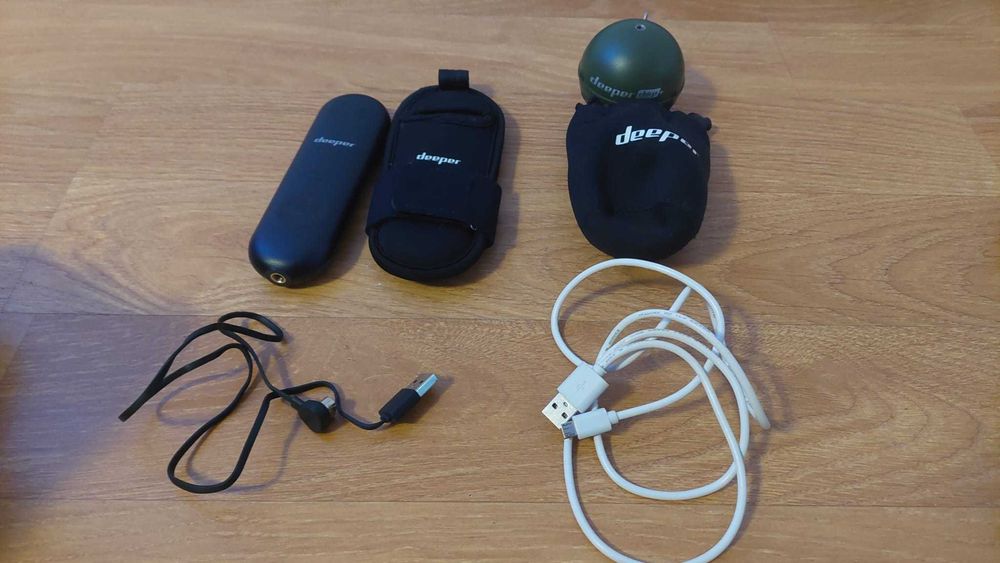 Sonar Deeper Chirp+, Range extender, suport pt navomodel, trepied