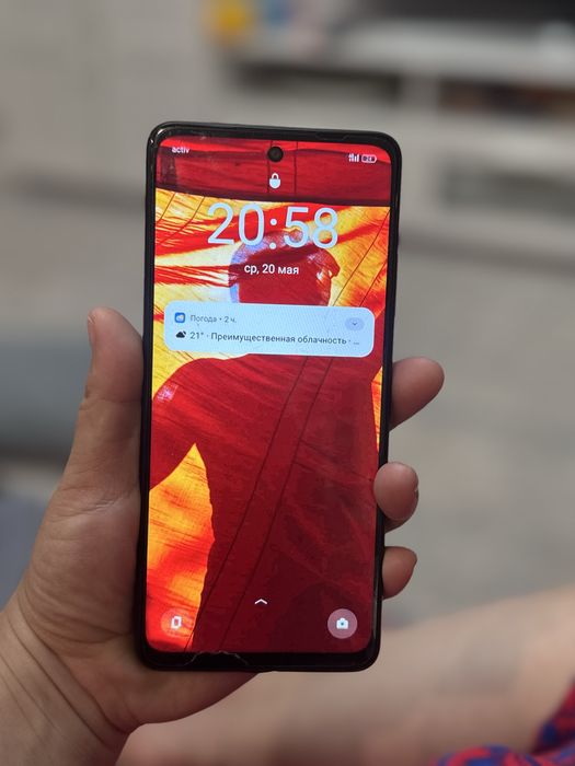 Oppo A3x 128 ГБ бордовый