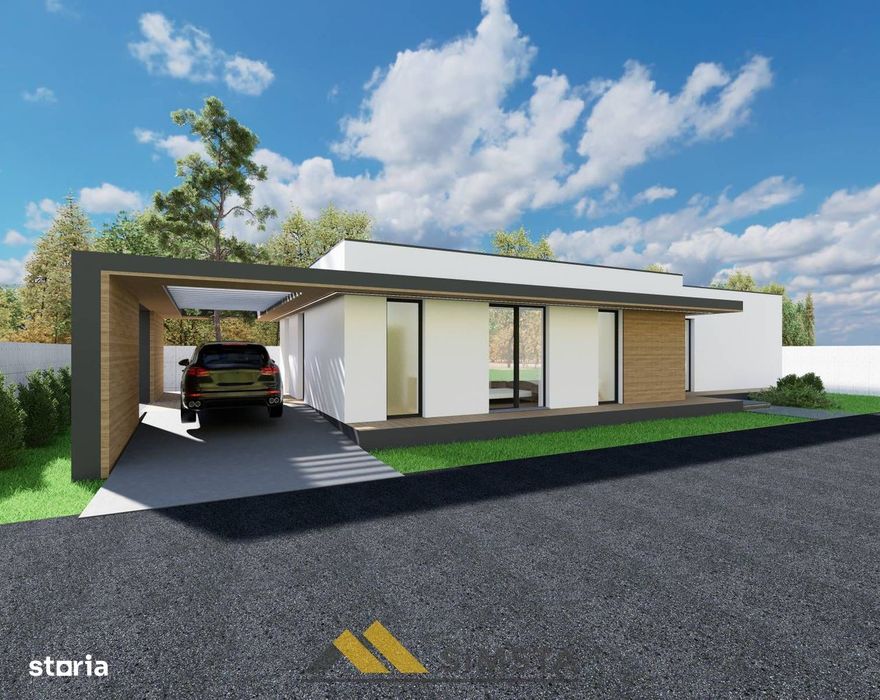 Casă nouă proiect unic, stil mediteranean – Cihei, Oradea