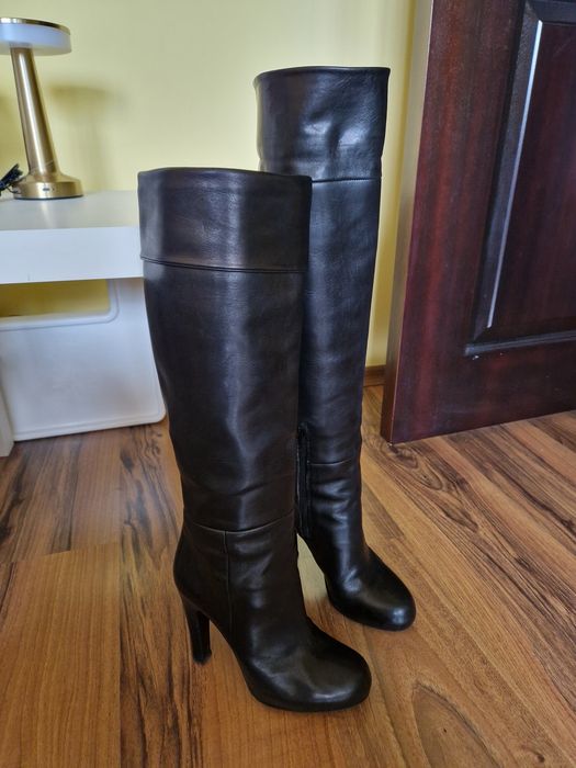 Ботуши на D&G от естествена кожа