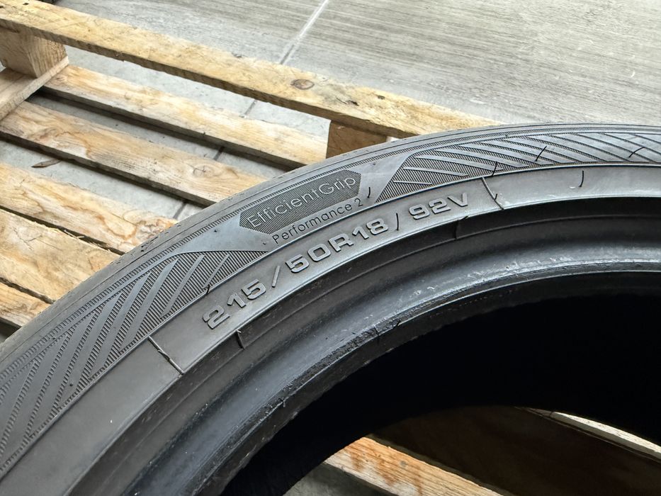 4бр. Летни Гуми С Борд 215/50R/18 -GOOD YEAR- DOT:5123+0122- 5.5м+5.2м