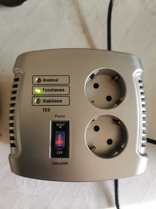 Stabilizator de tensiune TED Electric ideal pentru centrale termice