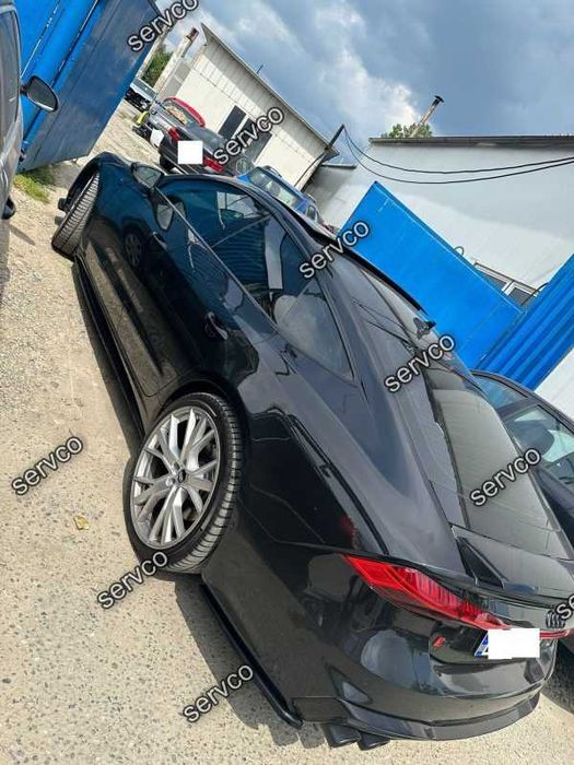 Prelungire difuzor bara spate plus imitatii evacuare finala Audi A7 C8 S-Line 2017- v4 - Maxton Design