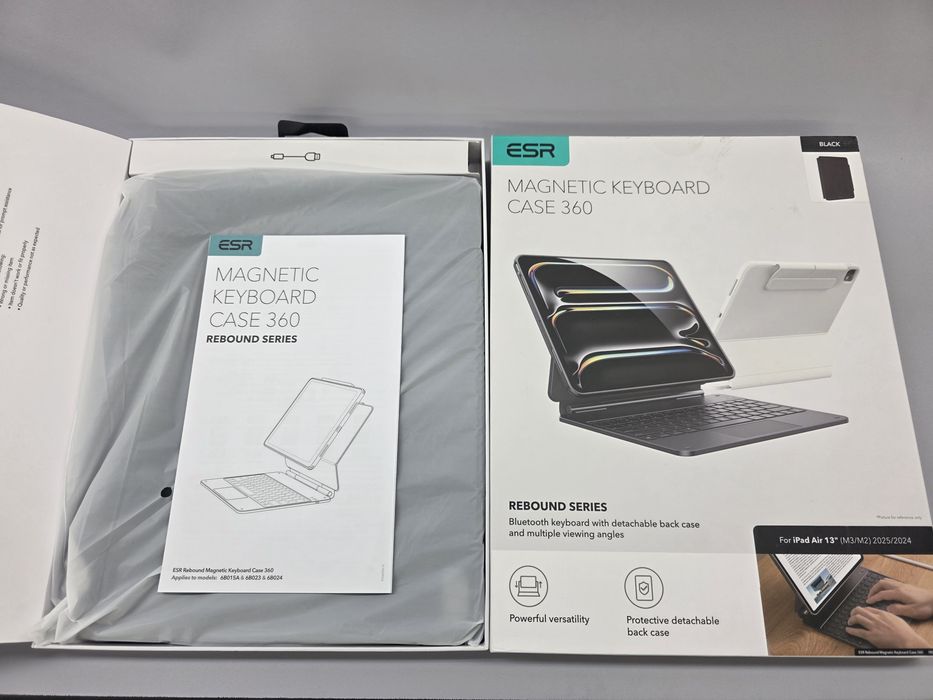 ESR Калъф с клавиатура и тракпад за iPad Air 13" (2024-2026, M2/M3/M4)