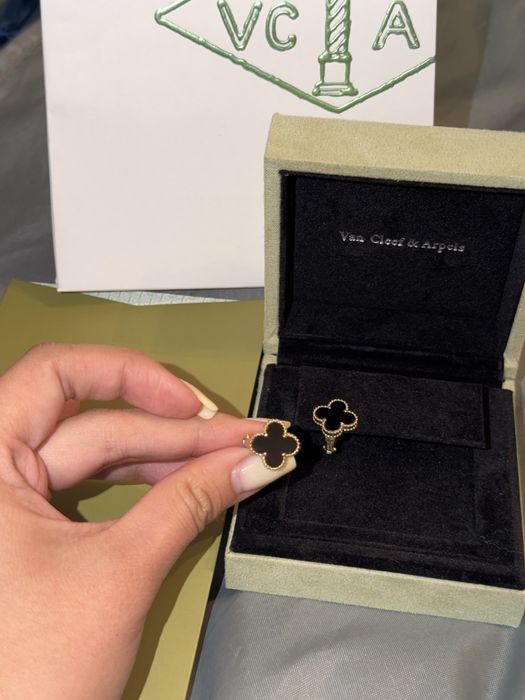 Van cleef серьги