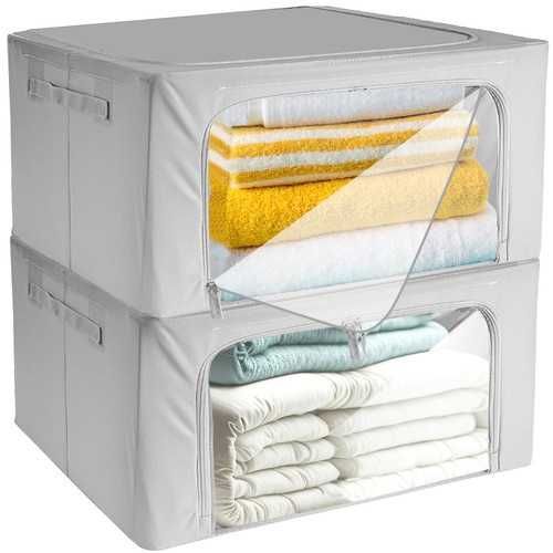 Комплект от 2 броя в пакет, органайзери за завивки, дрехи, Ruhhy