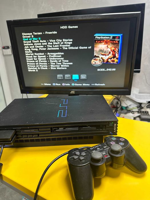 Sony Playstation 2 Ps2 Плейстейшън 2 с HDD 320G