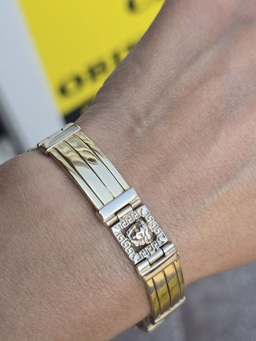 Bratară Aur 14 k - 32,80Gr - lungime 22 cm !