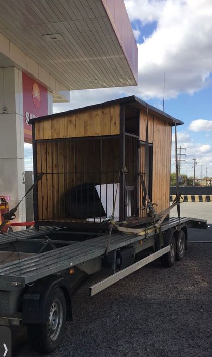 Новый вольер для собаки