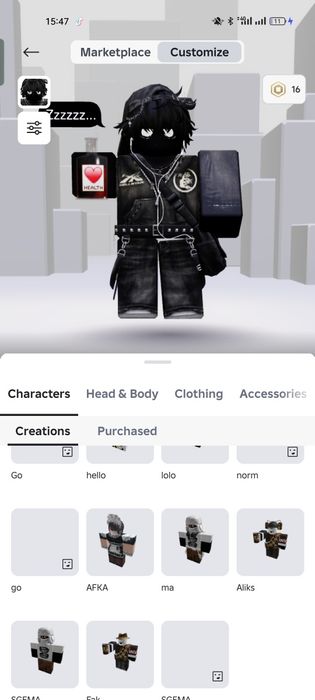 Продается акк роблокс