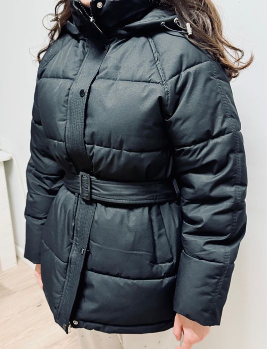 Черная зимняя куртка