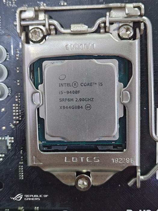 I5 9400F + ASRock h310m