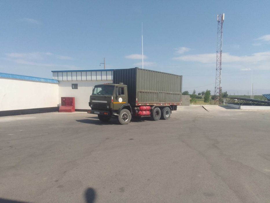 Камаз континер нахаду метанда балонлар янги